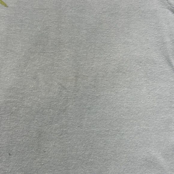 Joe Marlin Funny Beach Graphics Mens White T-shirt‎ Size L - Picture 7 of 10